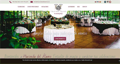 Desktop Screenshot of haciendadelalamo.es